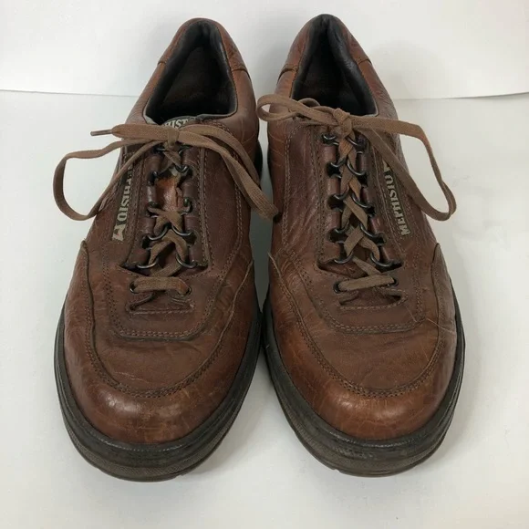 Memphisto Match Oxford Leather Walking Shoes - Picture 2 of 9